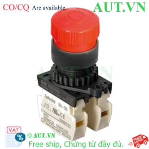 Ảnh của Nút Nhấn Autonics S2ER-E1R2B Màu Đỏ | 2NC, Nhấn Giữ & Xoay Reset | Chính Hãng AUT VN