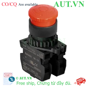 Ảnh của Nút Nhấn Dừng Khẩn Cấp Autonics S2ER-E2R2A | 2NO, Nhấn Giữ Xoay Reset, Đỏ | AUT VN