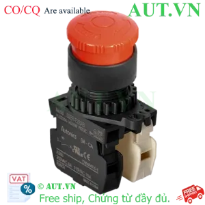 Ảnh của Công tắc nút nhấn Autonics S2ER-E2RAB Đỏ | Nhấn giữ, Xoay Reset, 1NO+1NC | AUT VN
