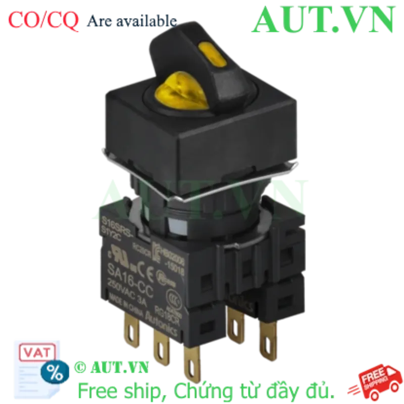 Ảnh của Công tắc nút nhấn Autonics S16SRS-S2Y2C