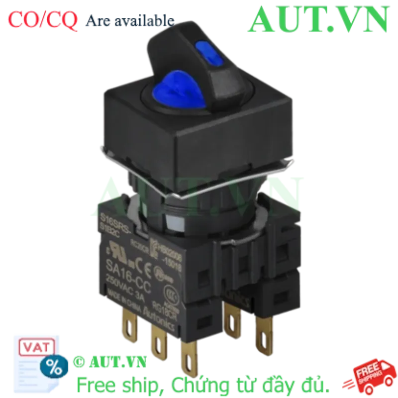 Ảnh của Công tắc nút nhấn Autonics S16SRS-S5B2C