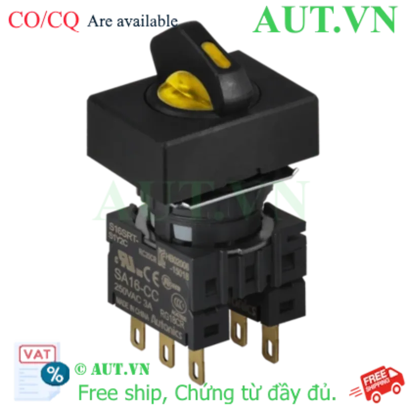 Ảnh của Công tắc nút nhấn Autonics S16SRT-S1Y2C