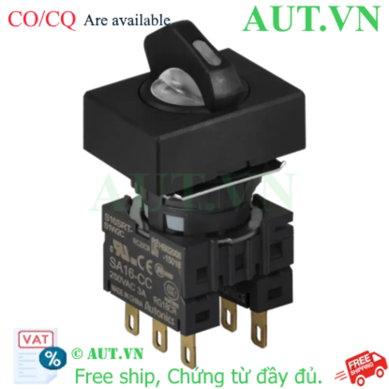 Ảnh của Công tắc nút nhấn Autonics S16SRT-S4W2C