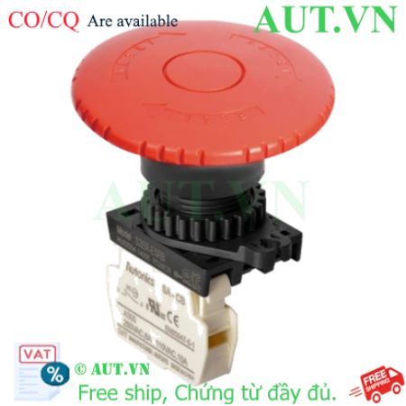 Ảnh của Nút Nhấn Dừng Khẩn Cấp Autonics S2ER-E5RB - Đầu Lớn D60mm, 1NC, Nhấn Giữ Xoay Reset