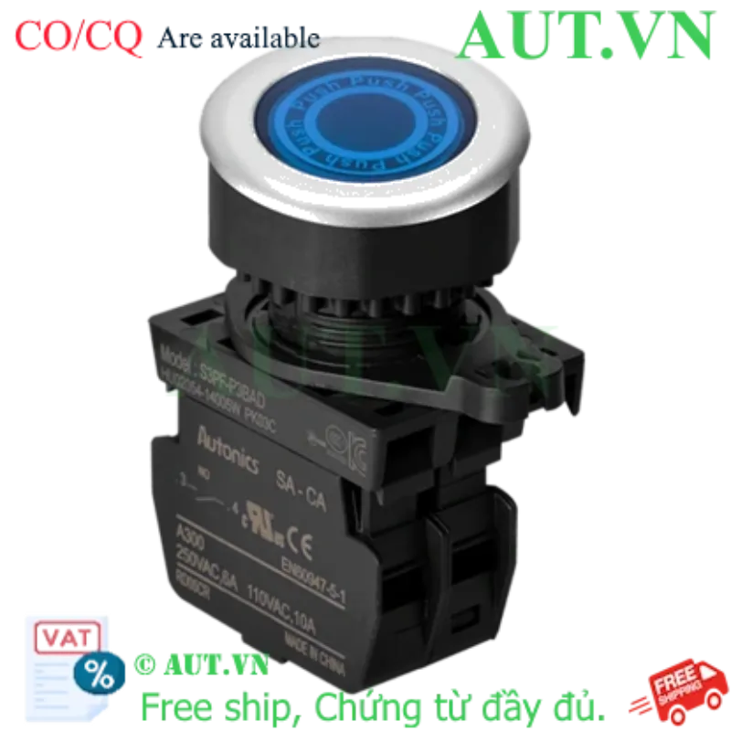 Ảnh của Công tắc nút nhấn Autonics S3PF-P3BADM