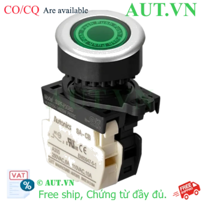 Ảnh của Công tắc nút nhấn Autonics S3PF-P3GBDM
