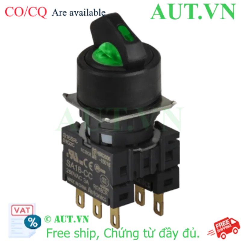 Ảnh của Công tắc nút nhấn Autonics S16SR-S4G2C