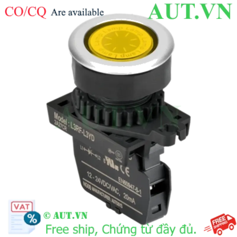 Ảnh của Công tắc nút nhấn Autonics L3RF-L3YDM