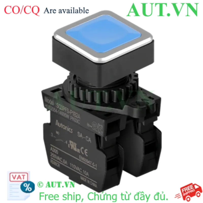 Ảnh của Công tắc nút nhấn Autonics SQ3PFS-P1B2AM