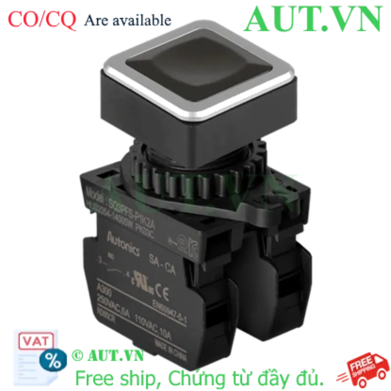 Ảnh của Công tắc nút nhấn Autonics SQ3PFS-P1K2A