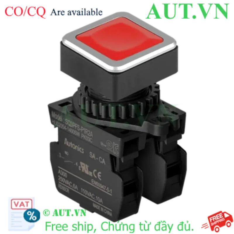 Ảnh của Công tắc nút nhấn Autonics SQ3PFS-P1R2AM