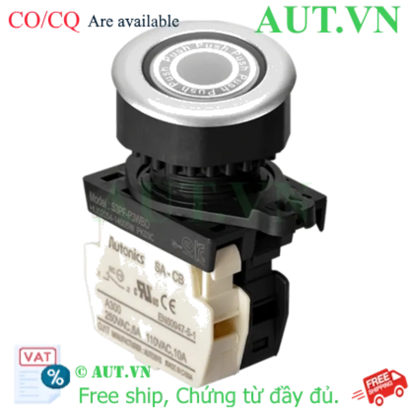 Ảnh của Công tắc nút nhấn Autonics S3PF-P3WBL