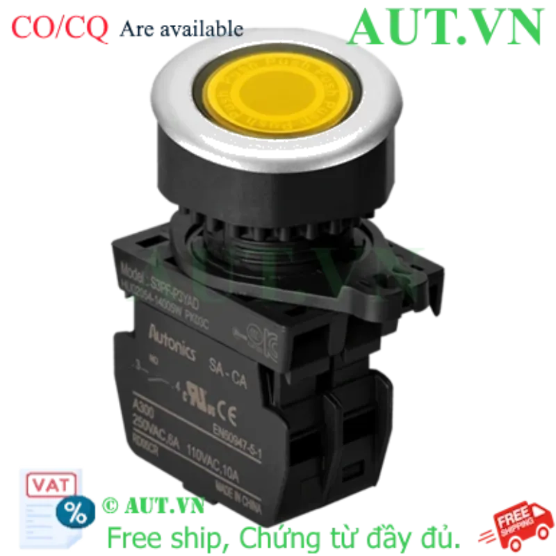 Ảnh của Công tắc nút nhấn Autonics S3PF-P3YAL