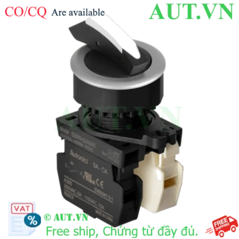 Ảnh của Công tắc nút nhấn Autonics S3SFN-S6KWABM