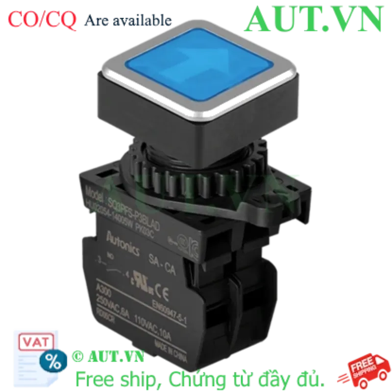 Ảnh của Công tắc nút nhấn Autonics SQ3PFS-P3BLAD