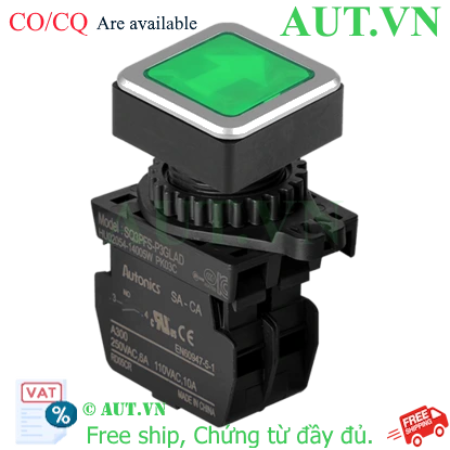 Ảnh của Công tắc nút nhấn Autonics SQ3PFS-P3GLAD