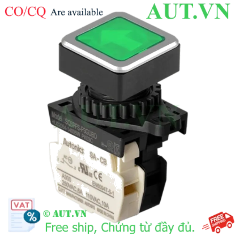 Ảnh của Công tắc nút nhấn Autonics SQ3PFS-P3GUBD