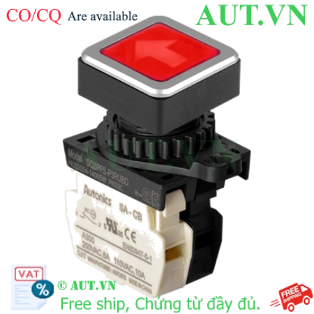 Ảnh của Công tắc nút nhấn Autonics SQ3PFS-P3RUBD