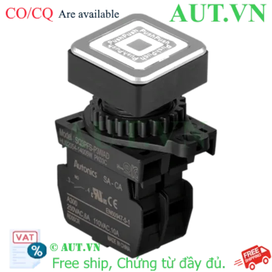 Ảnh của Công tắc nút nhấn Autonics SQ3PFS-P3WAD