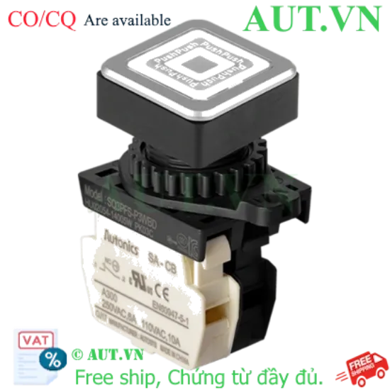 Ảnh của Công tắc nút nhấn Autonics SQ3PFS-P3WBD