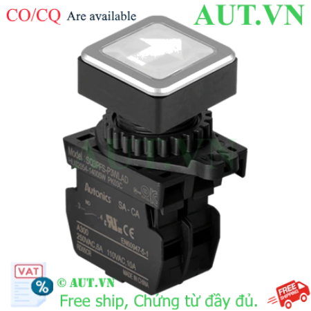 Ảnh của Công tắc nút nhấn Autonics SQ3PFS-P3WLADM