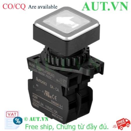 Ảnh của Công tắc nút nhấn Autonics SQ3PFS-P3WUAD