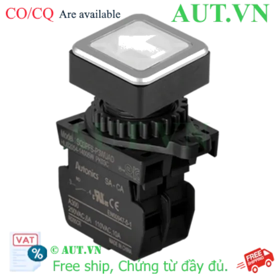 Ảnh của Công tắc nút nhấn Autonics SQ3PFS-P3WUAD