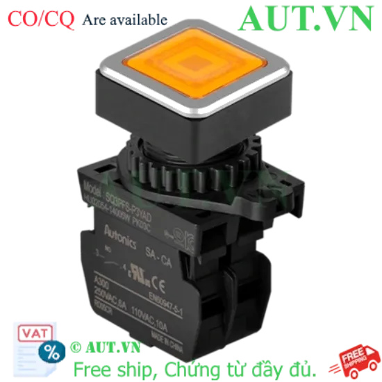 Ảnh của Công tắc nút nhấn Autonics SQ3PFS-P3YAD