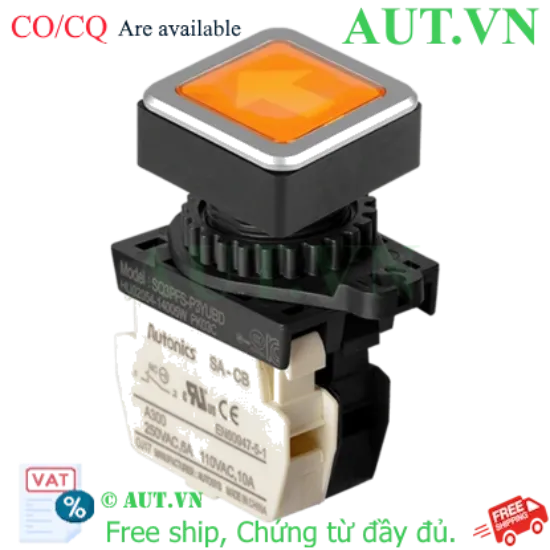 Ảnh của Công tắc nút nhấn Autonics SQ3PFS-P3YUBDM