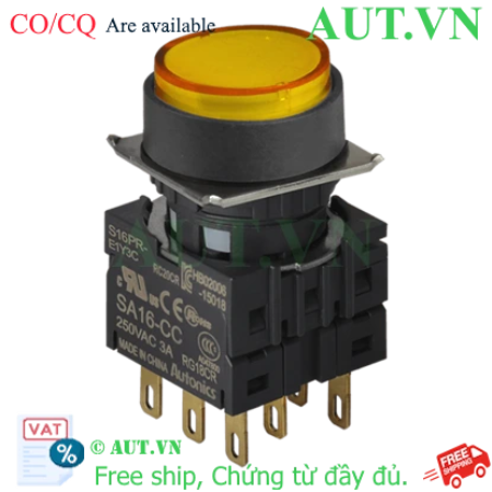 Ảnh của Công tắc nút nhấn Autonics S16PR-E1Y3C