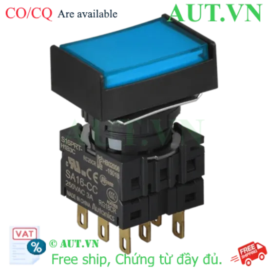 Ảnh của Công tắc nút nhấn Autonics S16PRT-H1B3C