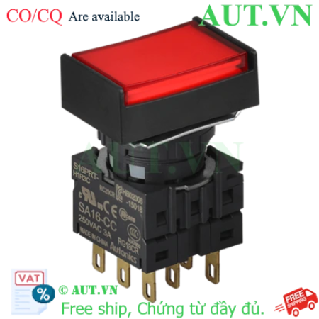 Ảnh của Công tắc nút nhấn Autonics S16PRT-H1R3C