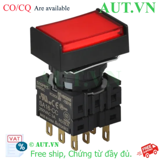 Ảnh của Công tắc nút nhấn Autonics S16PRT-H1R3C