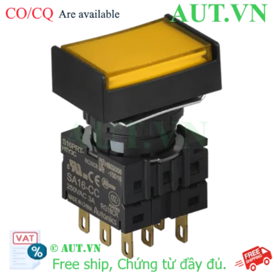 Ảnh của Công tắc nút nhấn Autonics S16PRT-H1Y3C
