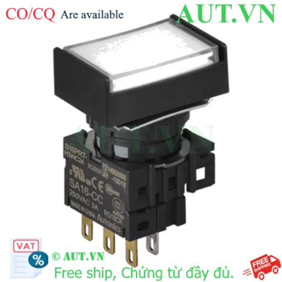 Ảnh của Công tắc nút nhấn Autonics S16PRT-H4WC24