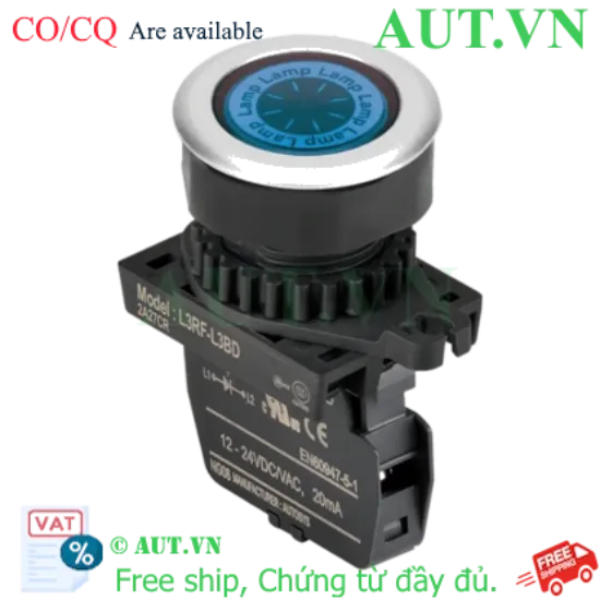 Ảnh của Công tắc nút nhấn Autonics L3RF-L3BLM