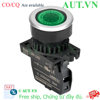 Ảnh của Công tắc nút nhấn Autonics L3RF-L3GLM