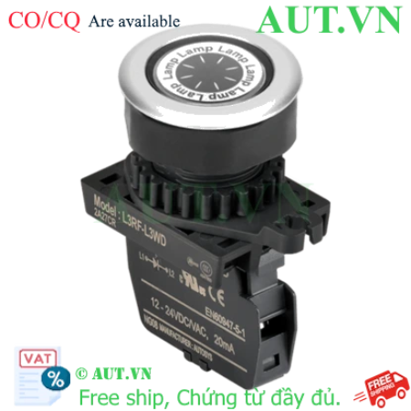 Ảnh của Công tắc nút nhấn Autonics L3RF-L3WLM
