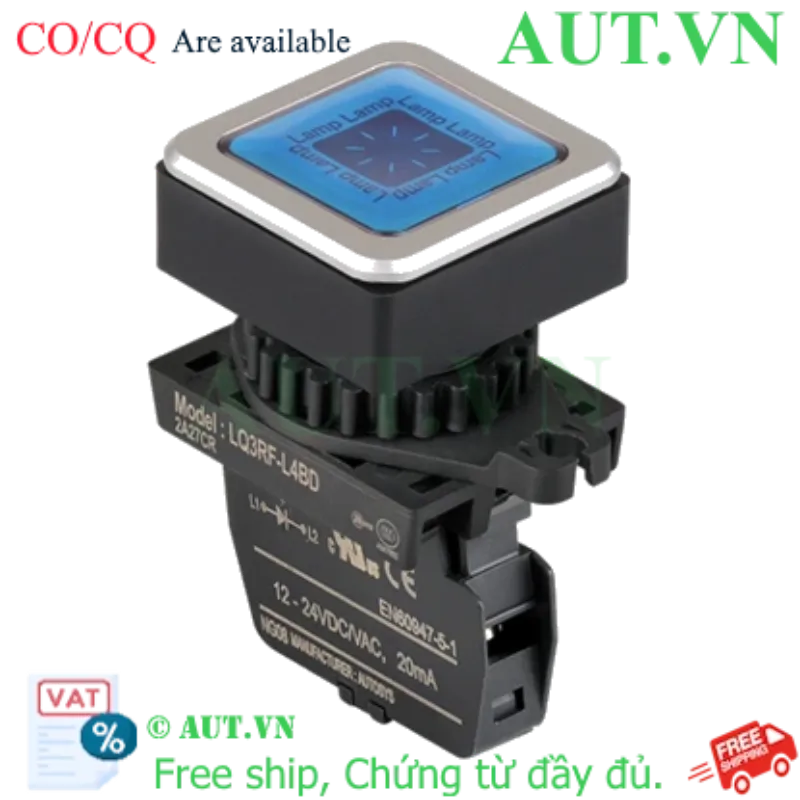 Ảnh của Công tắc nút nhấn Autonics LQ3RF-L4BDM