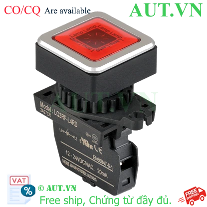 Ảnh của Công tắc nút nhấn Autonics LQ3RF-L4RDM