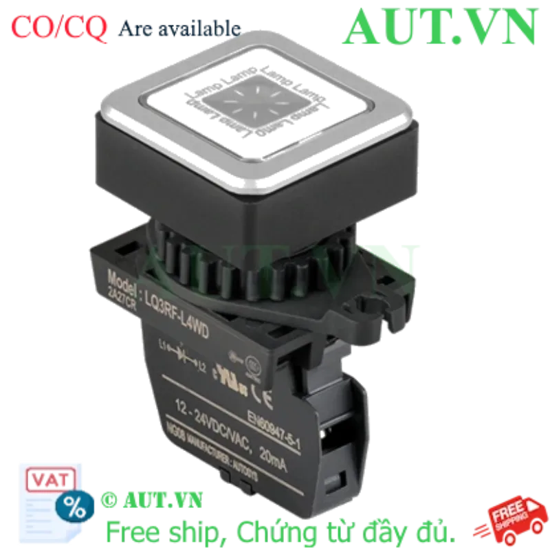 Ảnh của Công tắc nút nhấn Autonics LQ3RF-L4WDM