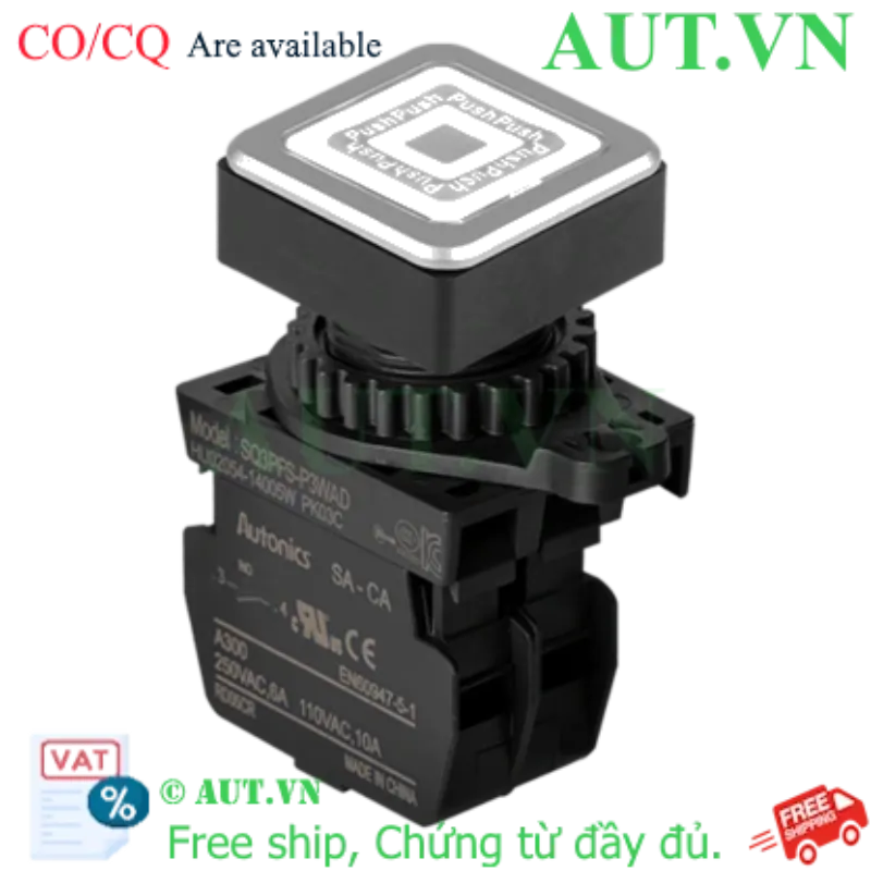Ảnh của Công tắc nút nhấn Autonics SQ3PFS-P3WAL