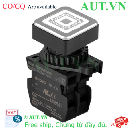 Ảnh của Công tắc nút nhấn Autonics SQ3PFS-P3WALM