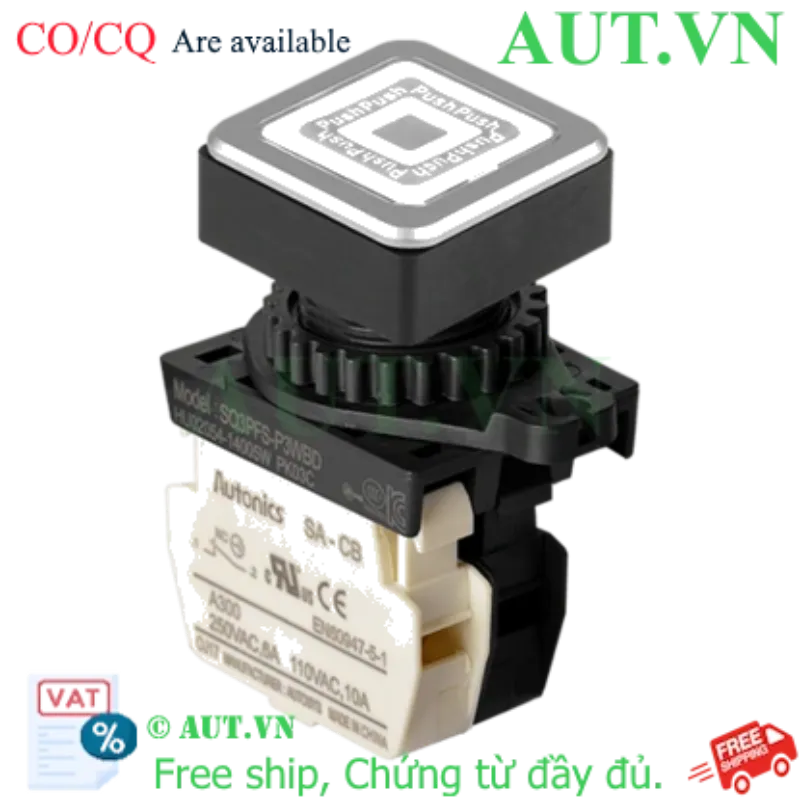 Ảnh của Công tắc nút nhấn Autonics SQ3PFS-P3WBLM