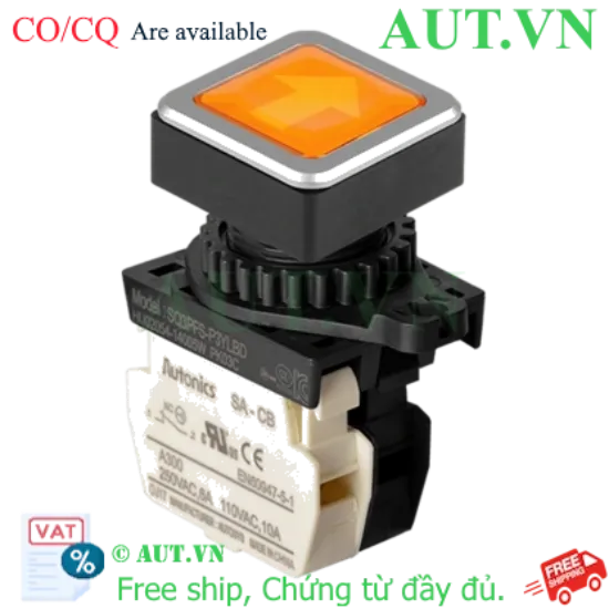 Ảnh của Công tắc nút nhấn Autonics SQ3PFS-P3YLBLM