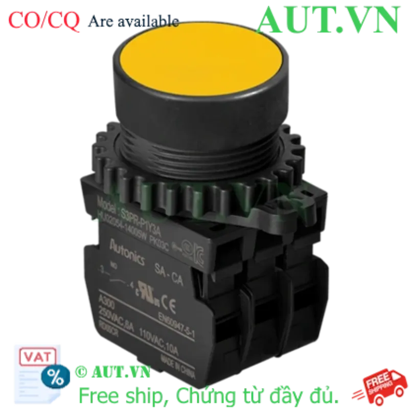 Ảnh của Công tắc nút nhấn Autonics S3PR-P1Y3A
