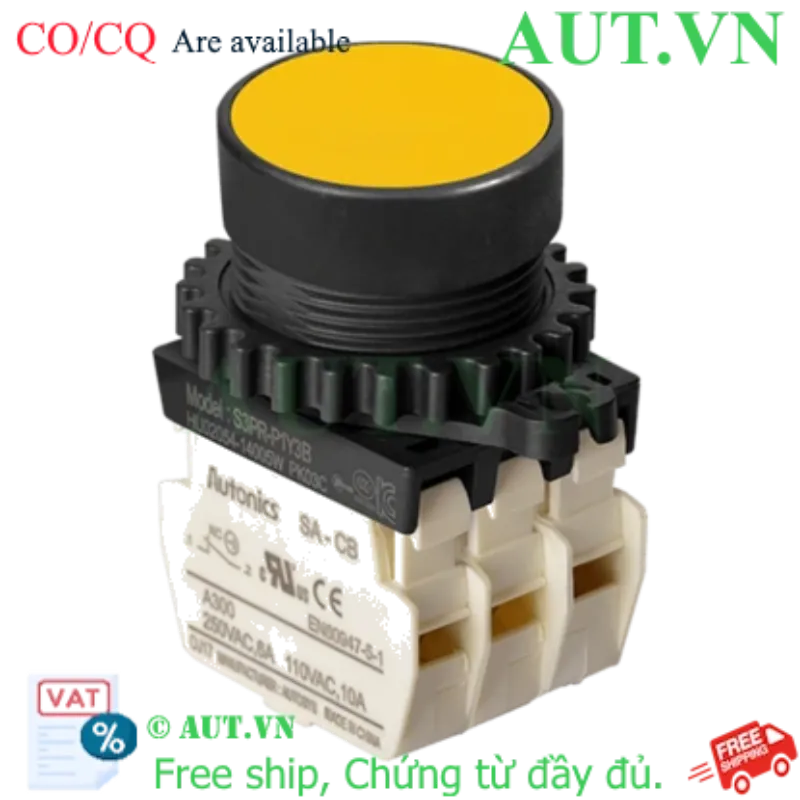 Ảnh của Công tắc nút nhấn Autonics S3PR-P1Y3B
