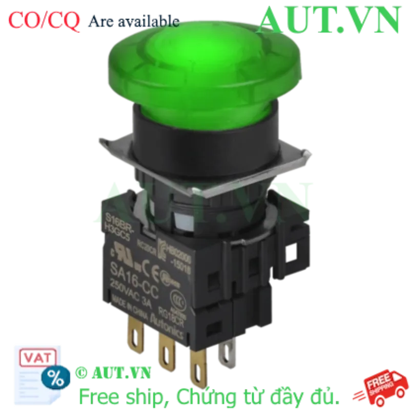 Ảnh của Công tắc nút nhấn Autonics S16BR-H3GC5
