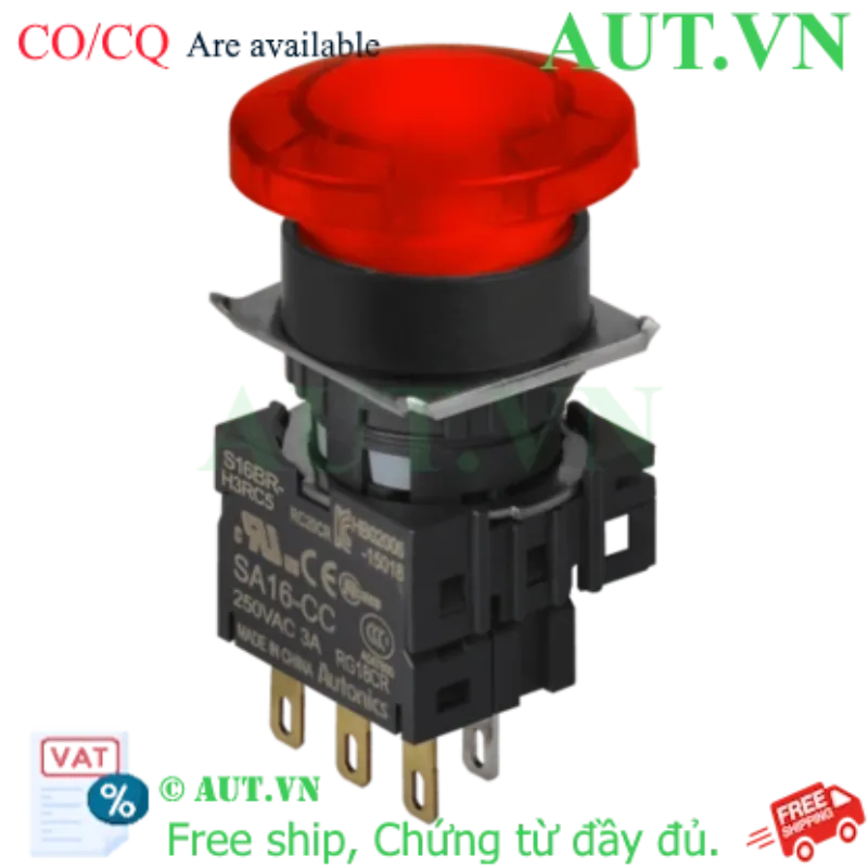 Ảnh của Công tắc nút nhấn Autonics S16BR-H3RC24