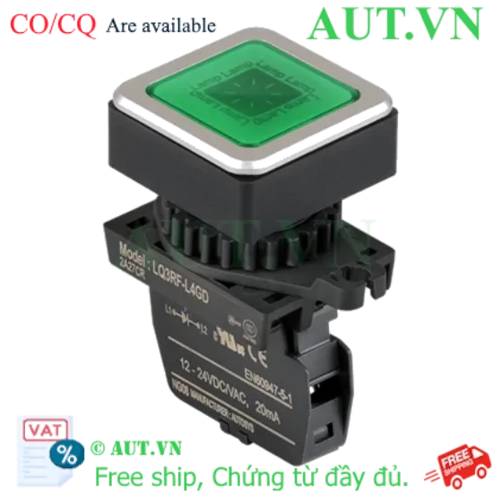 Ảnh của Công tắc nút nhấn Autonics LQ3RF-L4GL